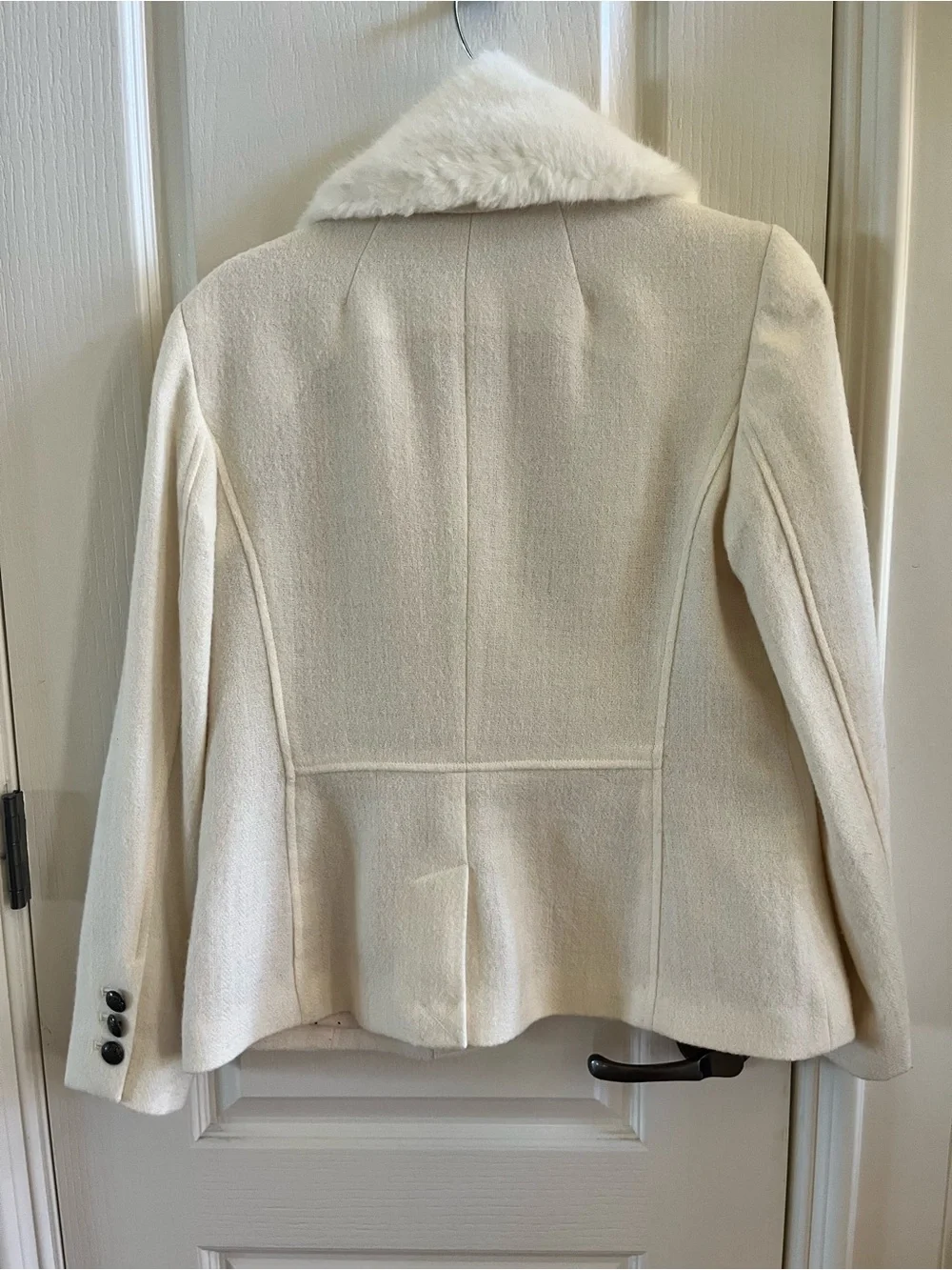 Talbots Winter white blazer, 8P